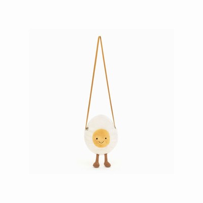 Jellycat Happy Boiled Egg Bag USA | 18230NKLZ